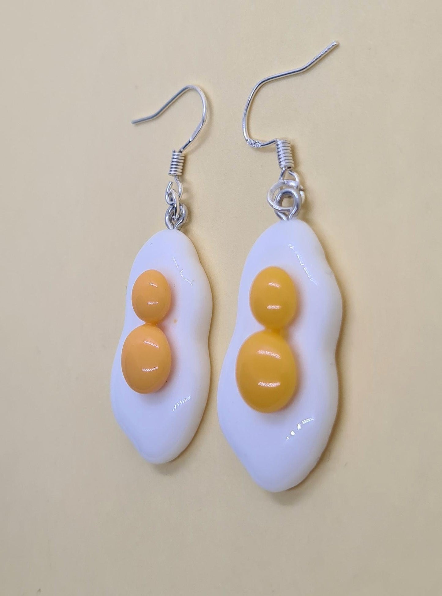 Double egg earrings. - Strawberry Moon Jewellery
