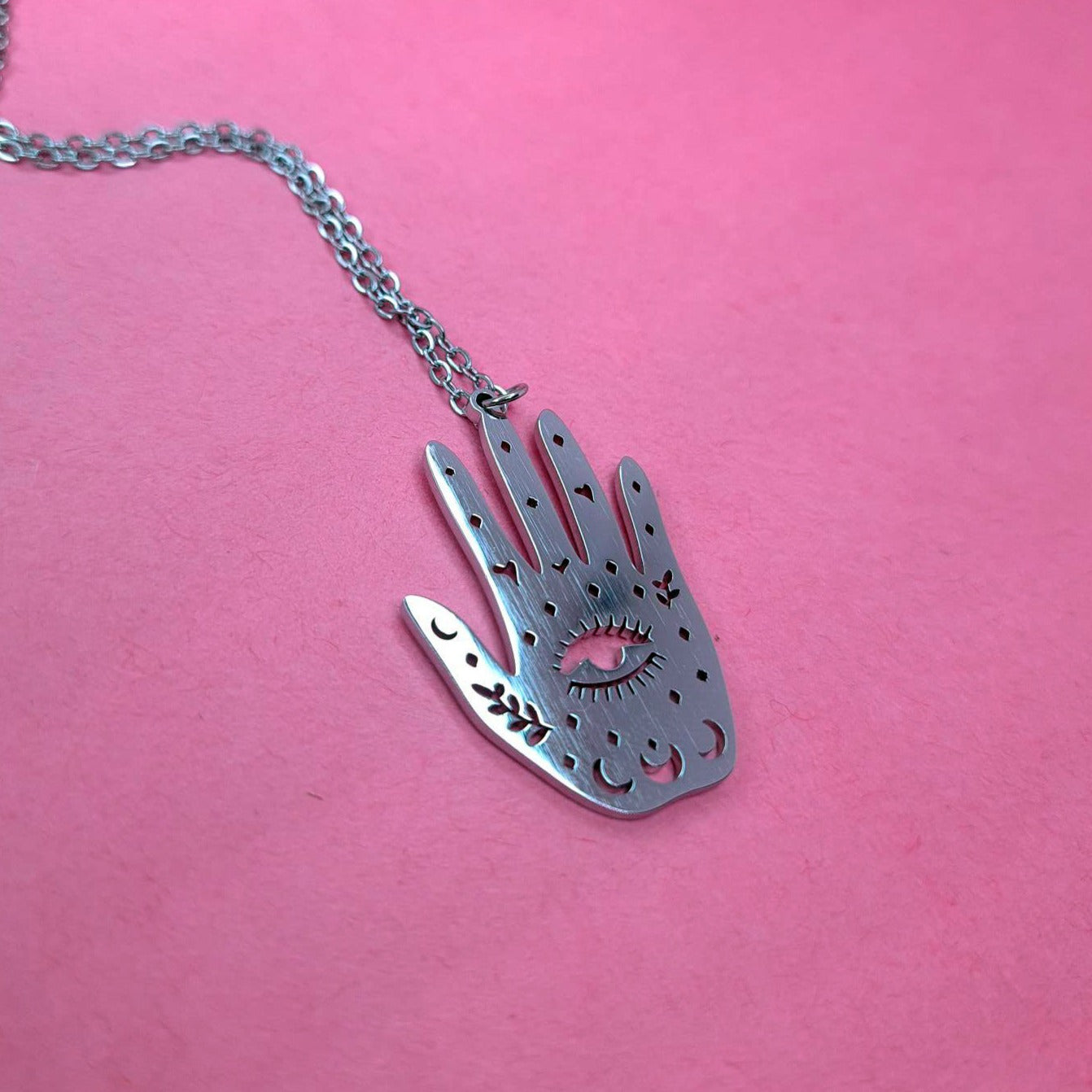 All Seeing Eye Necklace - Strawberry Moon Jewellery