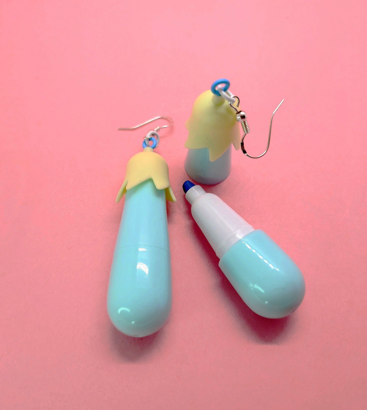 Aubergine Highlighter Earrings