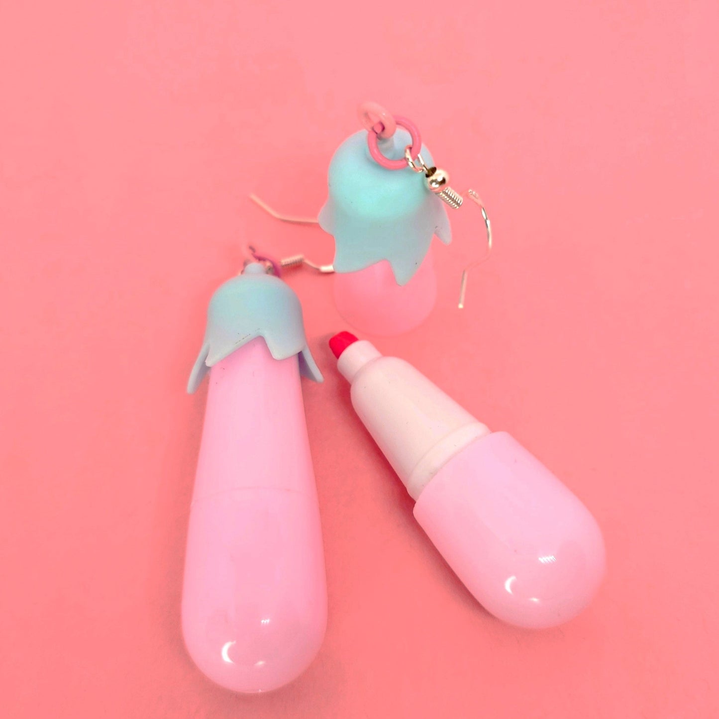 Aubergine Highlighter Earrings