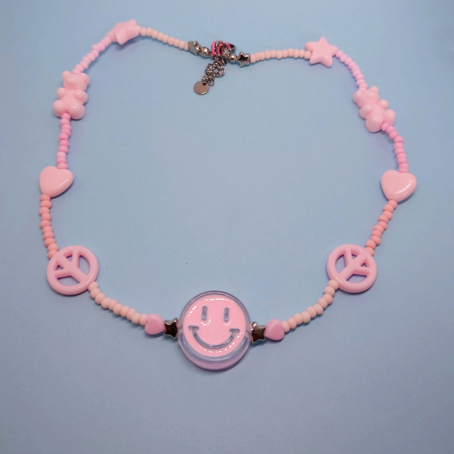 Smiley Face Y2K Choker