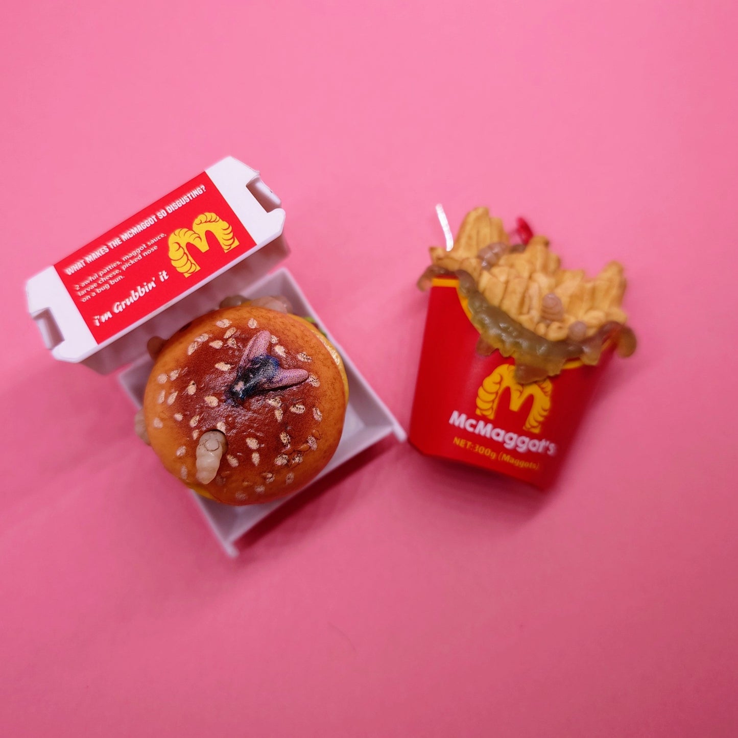 McMaggot's Meal Earrings