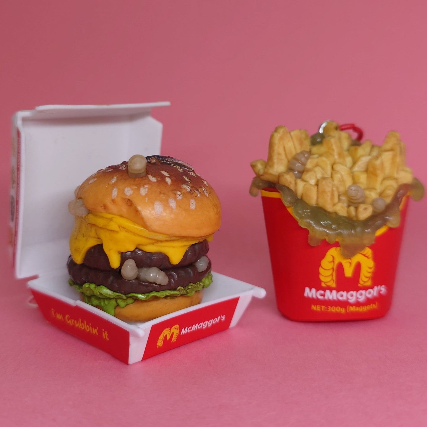 McMaggot's Meal Earrings