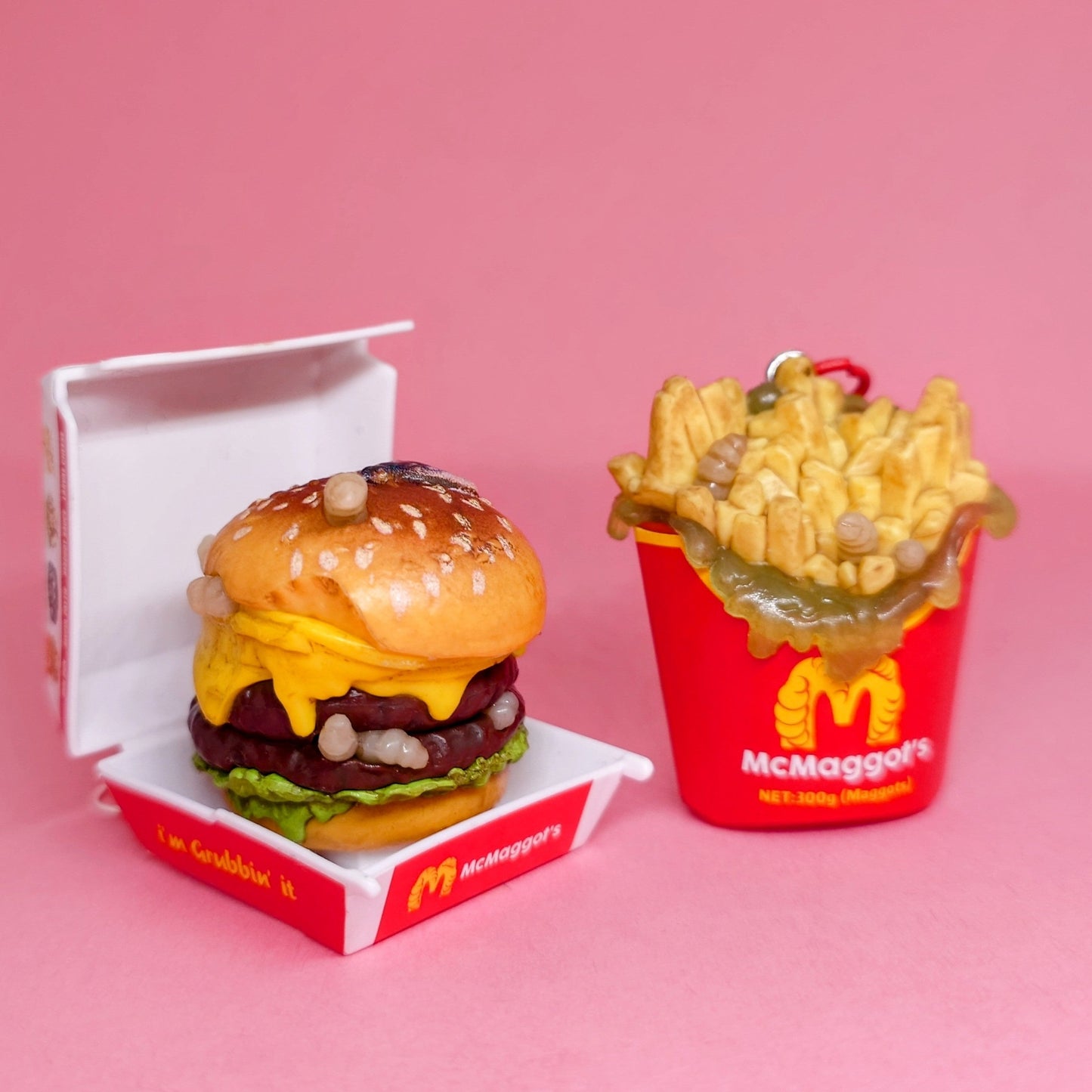 McMaggot's Meal Earrings