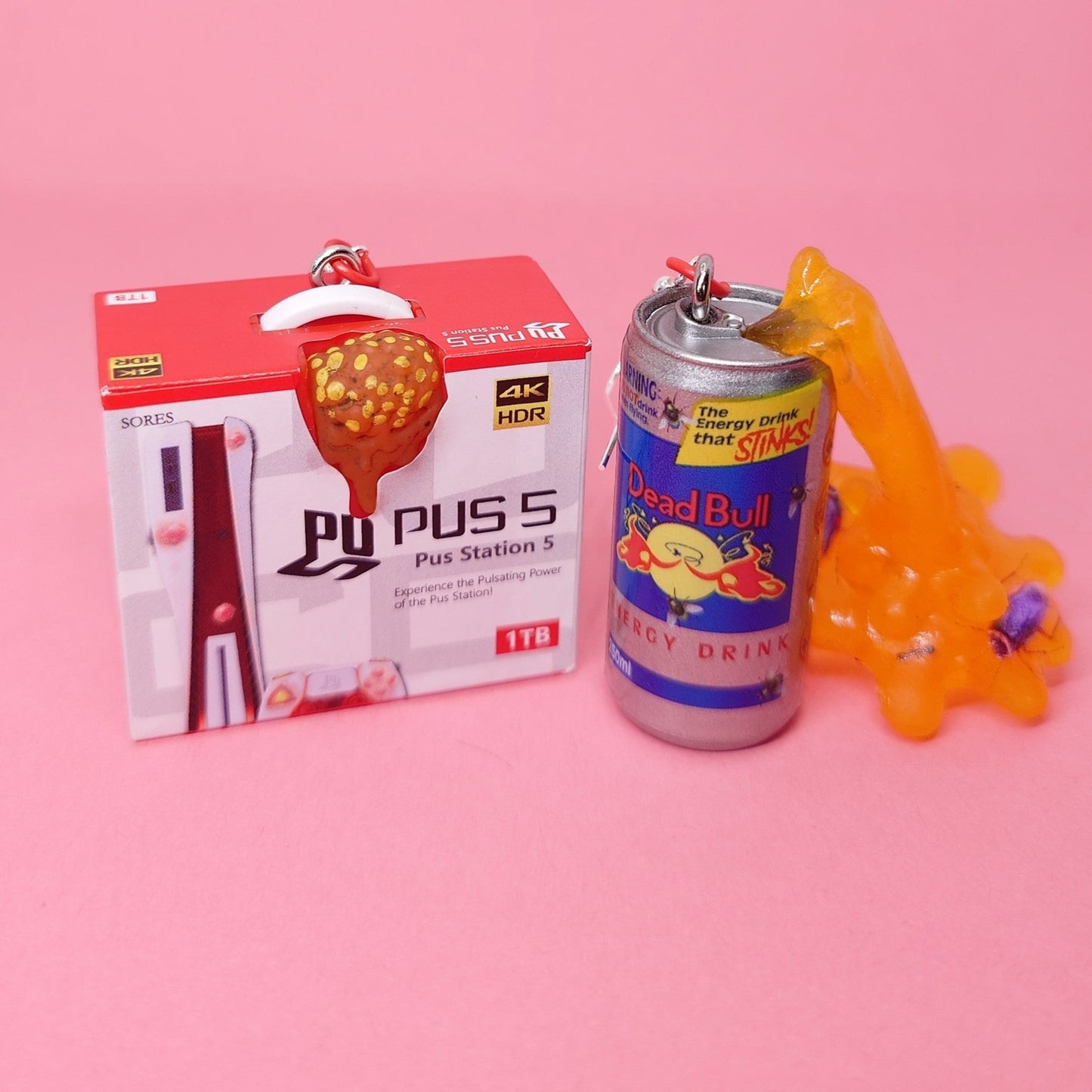 PUS 5 and Dead Bull Earrings