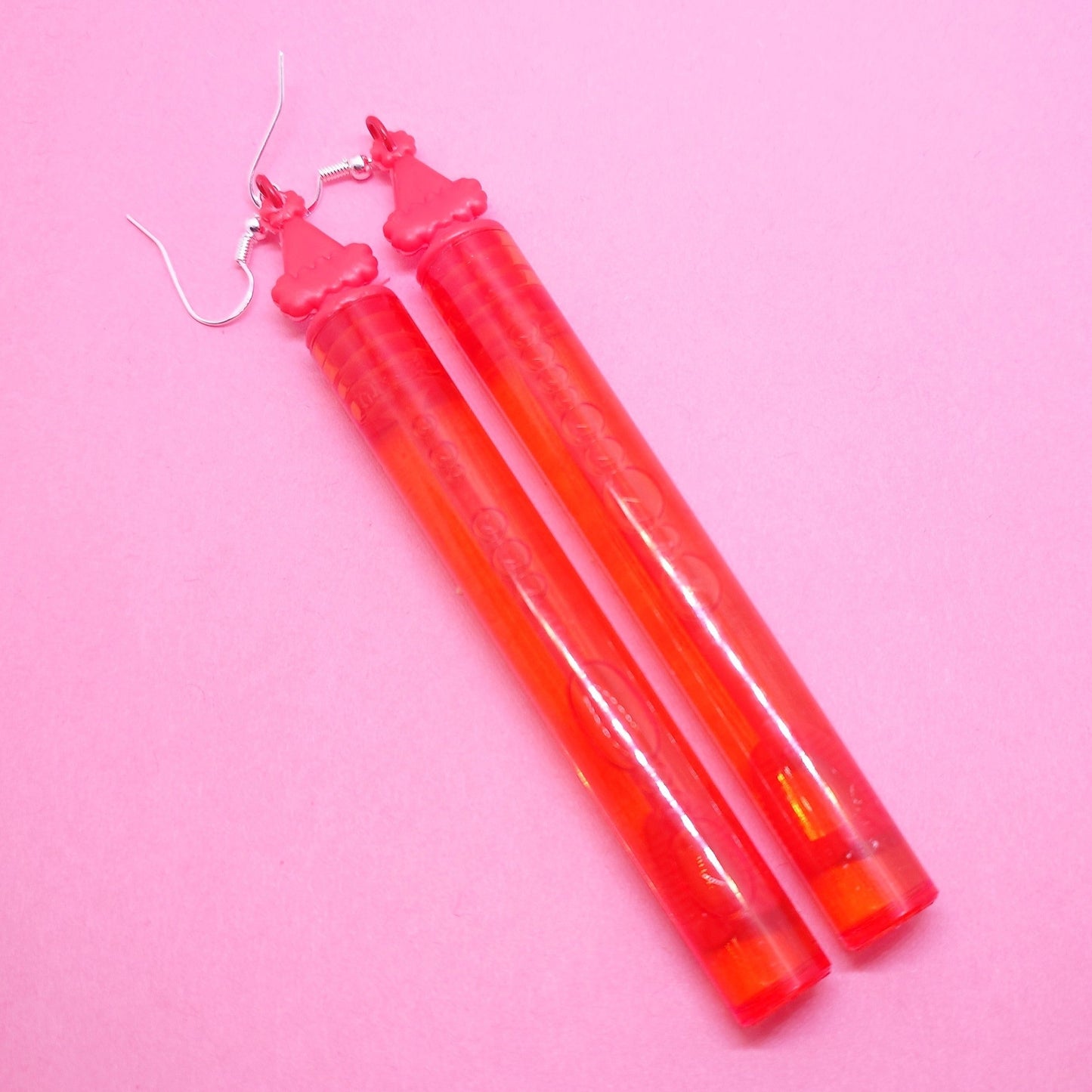 Christmas Bubble Wand Earrings