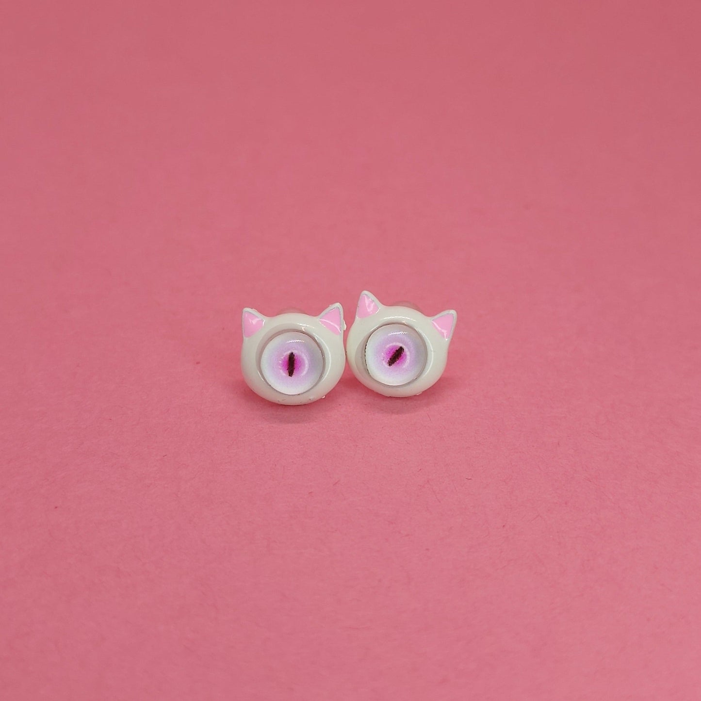 My mini monster stud earrings