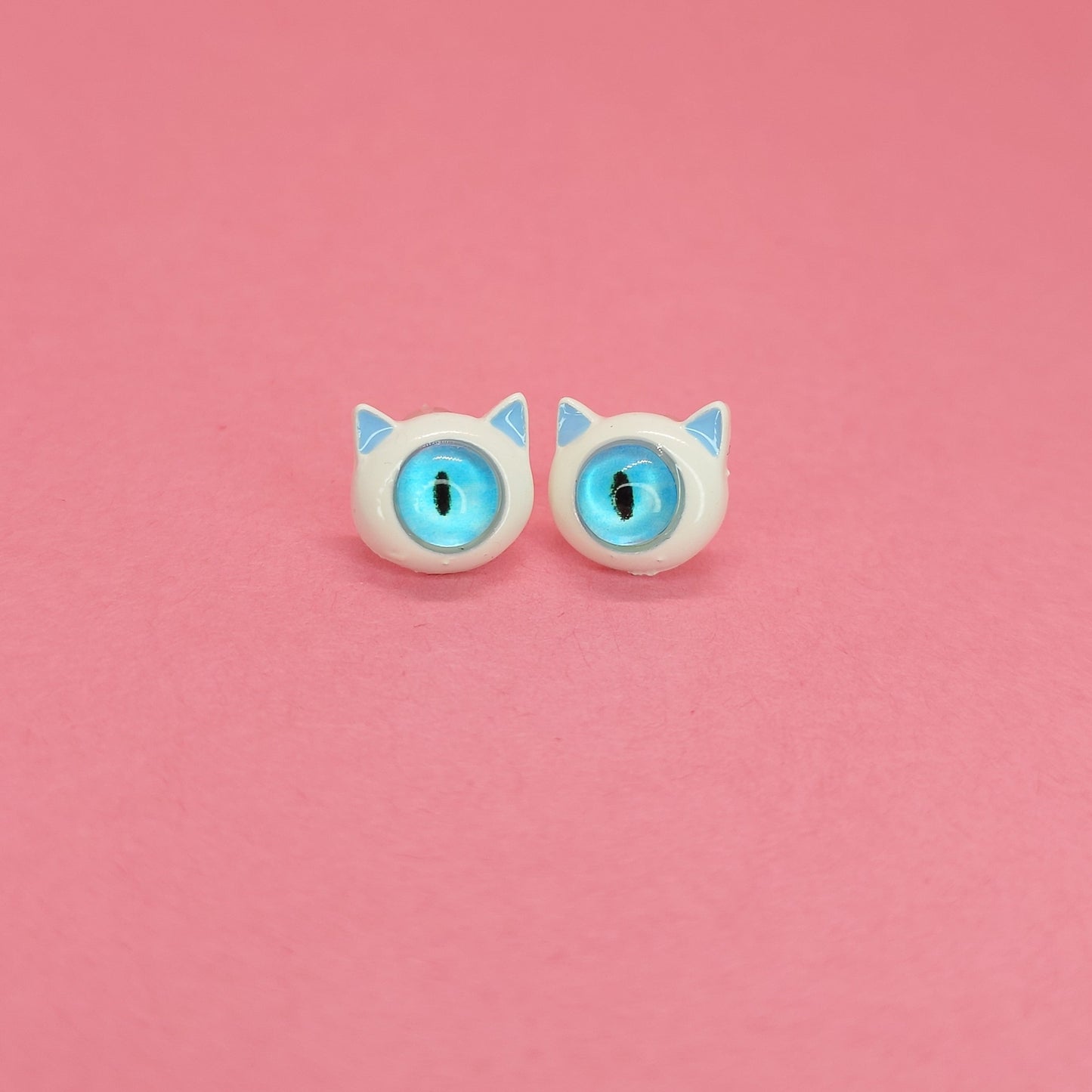 My mini monster stud earrings