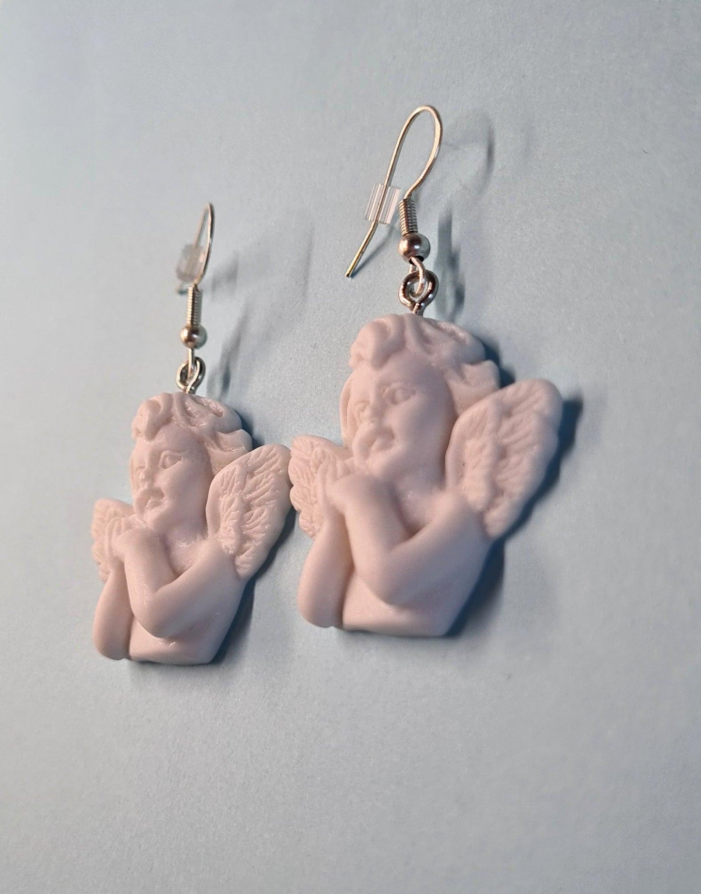 Heavenly cherub earrings - Strawberry Moon Jewellery