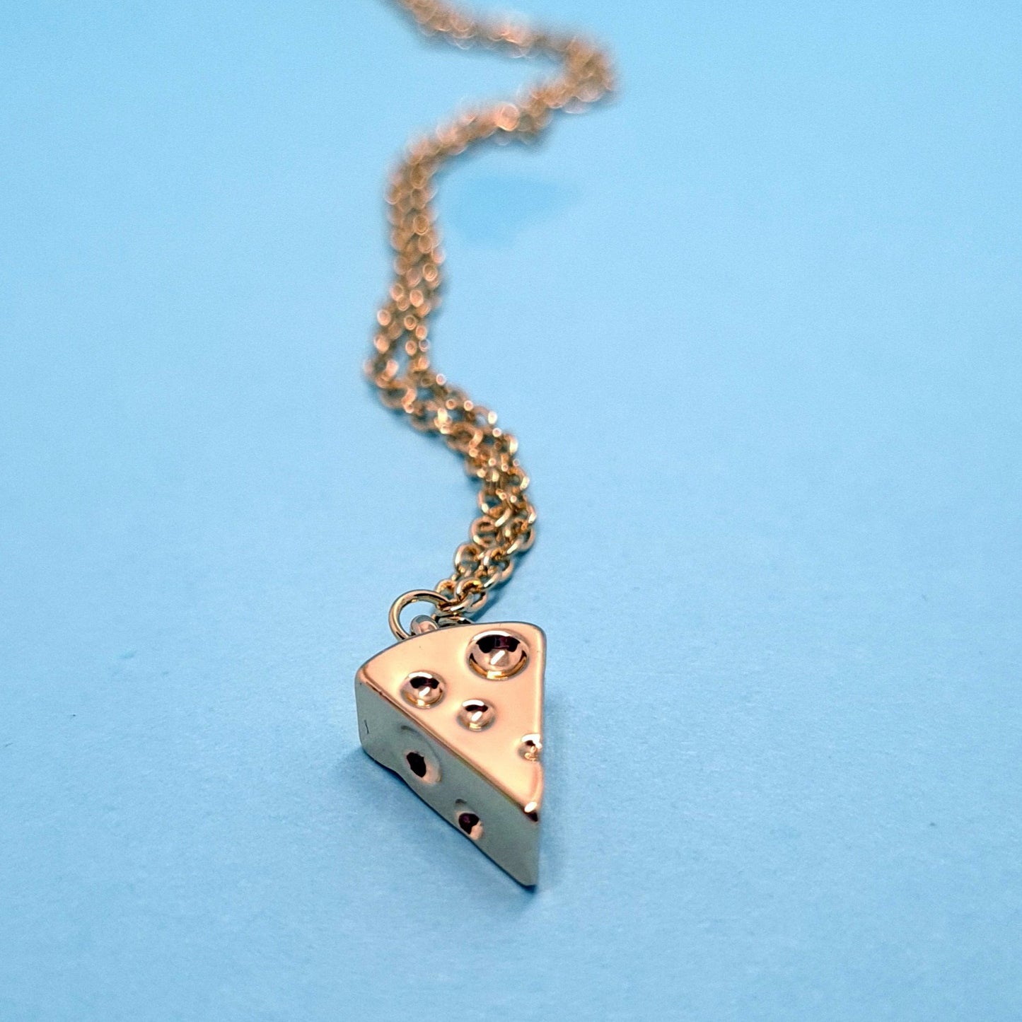Mini Cheese Necklace - Strawberry Moon Jewellery
