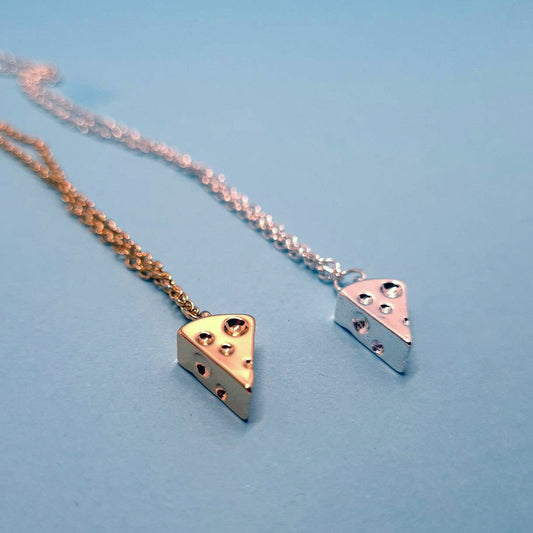 Mini Cheese Necklace - Strawberry Moon Jewellery 