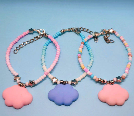 Candy cloud charm bracelet Pack of 3