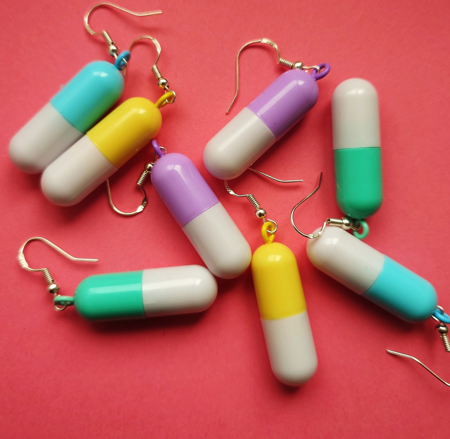 Mini lip balm earrings