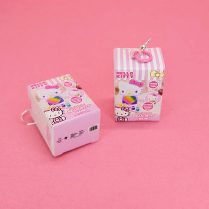 Hello kitty Mini Money Bank Earrings