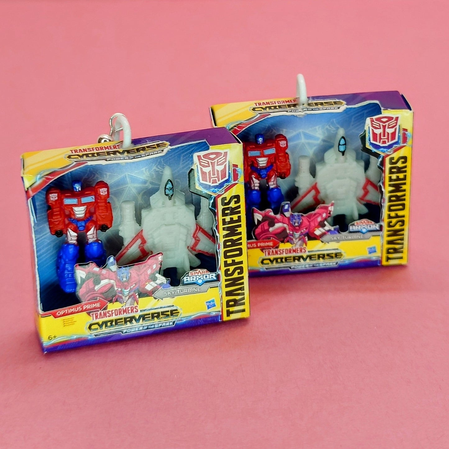 Transformers mini playset earrings