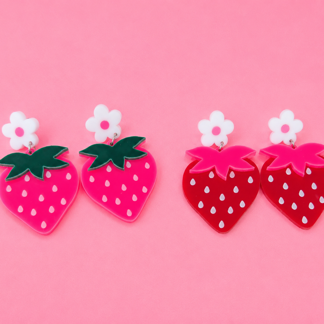 💖🍓 Strawberry fields earrings🍓💖