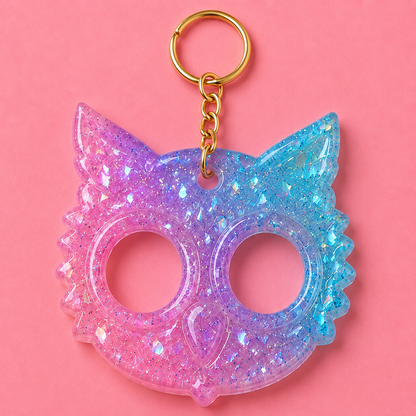 Resin Safety Keychains **click here for custom options and information**