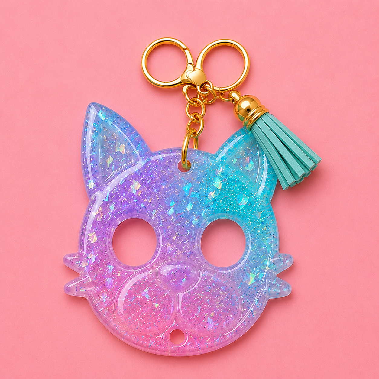Resin Safety Keychains **click here for custom options and information**