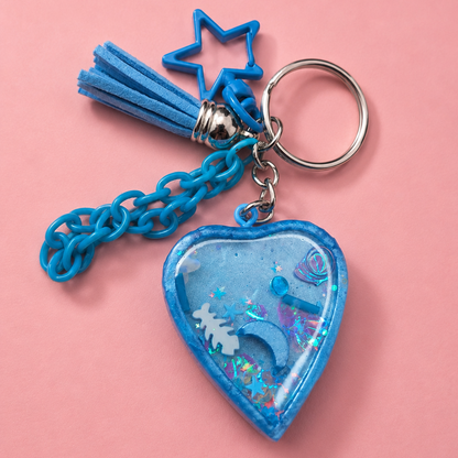 Resin liquid shaker charms
