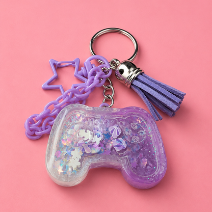 Resin liquid shaker charms