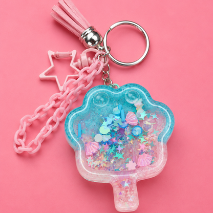 Resin liquid shaker charms