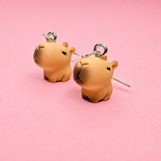✨ Moody Capybara Earrings