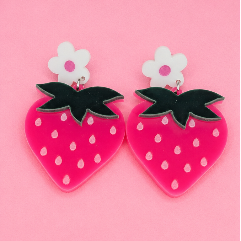 💖🍓 Strawberry fields earrings🍓💖