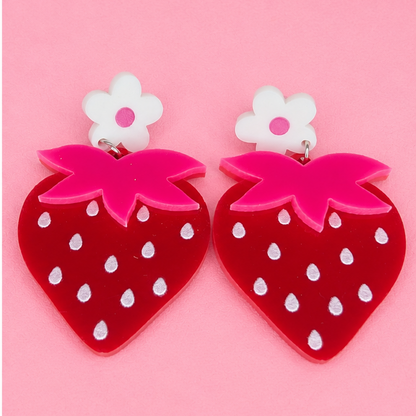 💖🍓 Strawberry fields earrings🍓💖