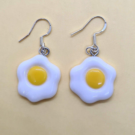 You look eggcellent earrings - Strawberry Moon Jewellery 