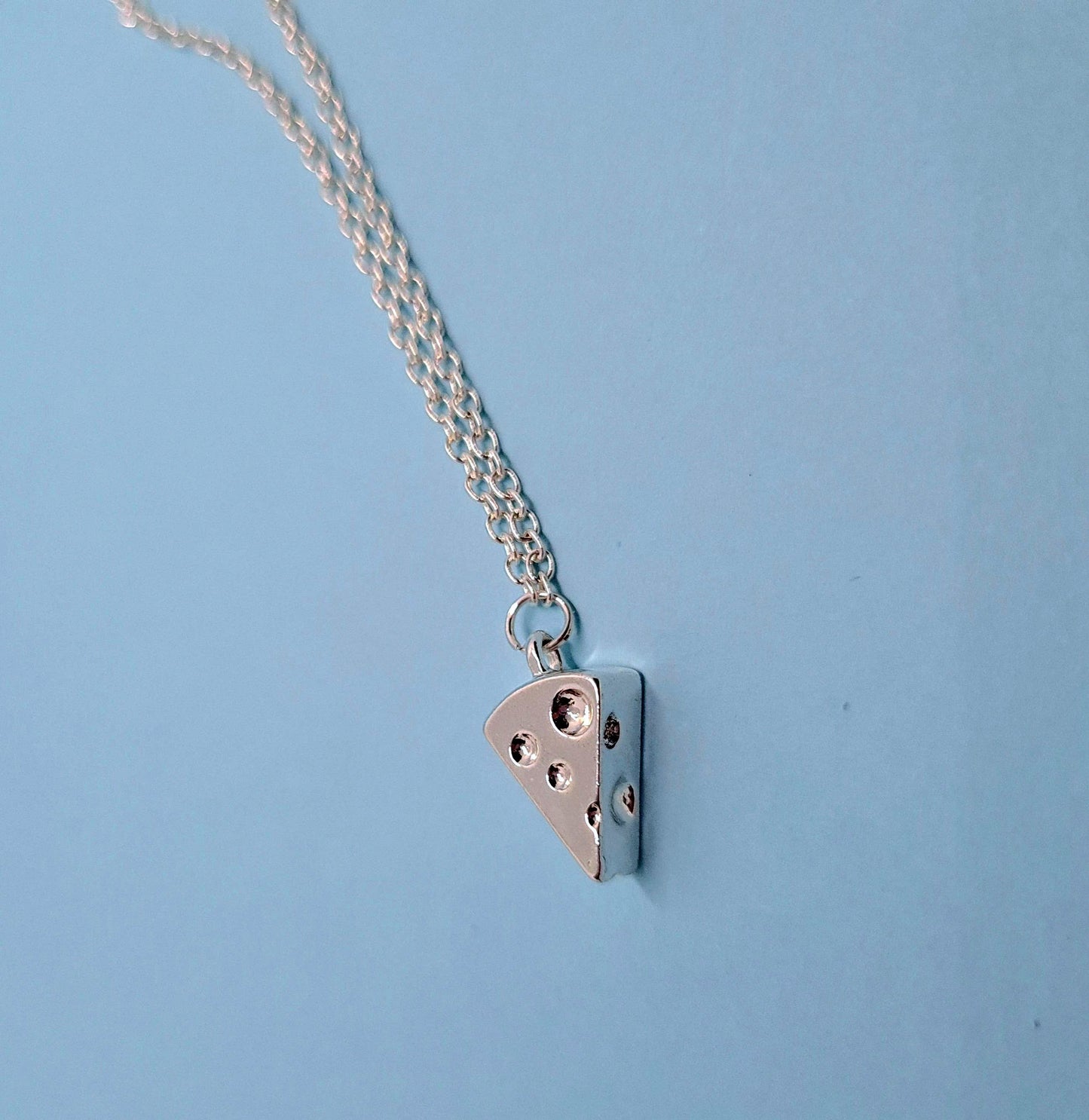 Mini Cheese Necklace - Strawberry Moon Jewellery 